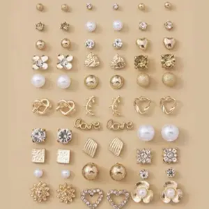 Arete oro laminado 14k(elejir durante la trasmicion)