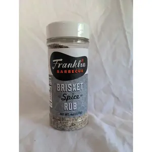 Franklin Barbecue Brisket Rub Spice Seasoning 6 Ounce Shaker Flavor