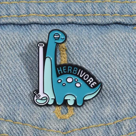 Cute Dinosaur Design Brooch Jewlery, Fashion Brooch for Women & Men, Enamel Safety Pin, Alloy Brooch Pin Suitable for Backpacks, Jeans, Scarves, Hats Decoration, Lapel Brooch