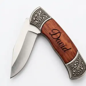 Personalized Handmade Knives for Fathers Day, Groomsman, husband, fathers, Engraved Pocket Knife wedding Gift