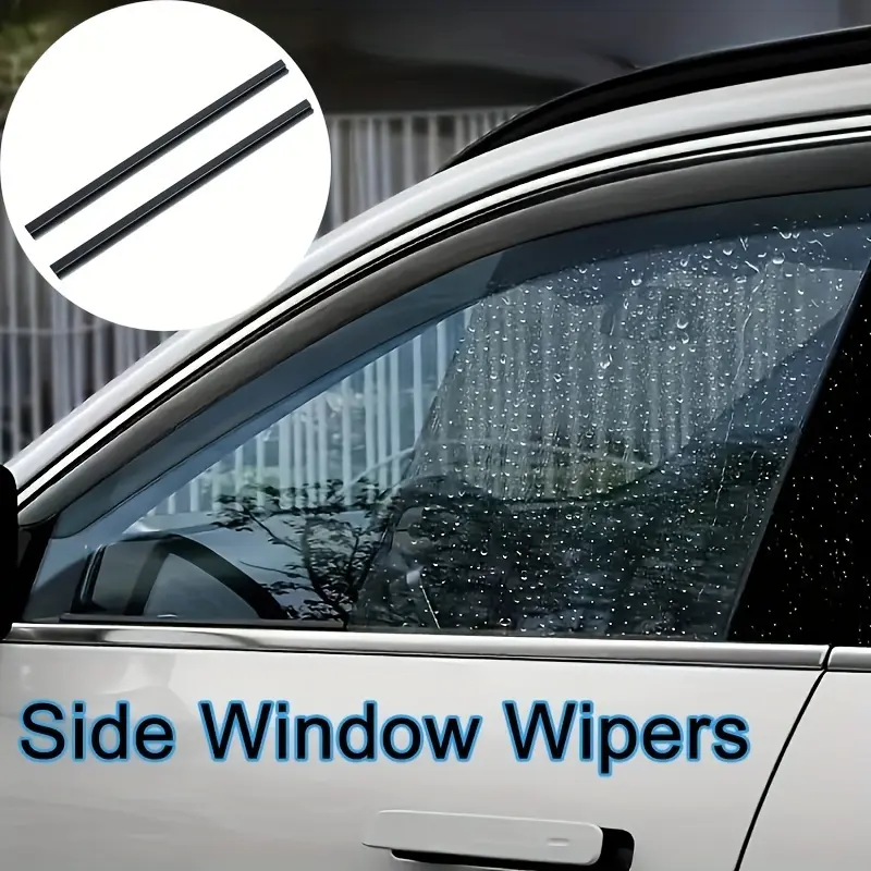 Automobile side window rain and snow wipers - windshield wipers, suitable for outdoor vehicle accessories | Attractive automotive parts | Functional automotive parts