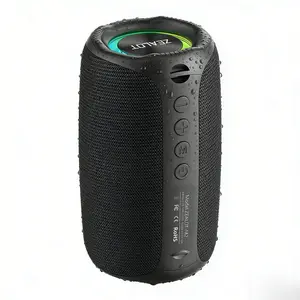 ZEALOT All-Weather Outdoor Bluetooth Speaker with Rich Boosted Bass, IPX5 Waterproof, Rugged Build, 1800mAh Long-Lasting Battery, Ideal for Rainy Days, Pool, Beach & Camping Trips, Rechargeable Speaker