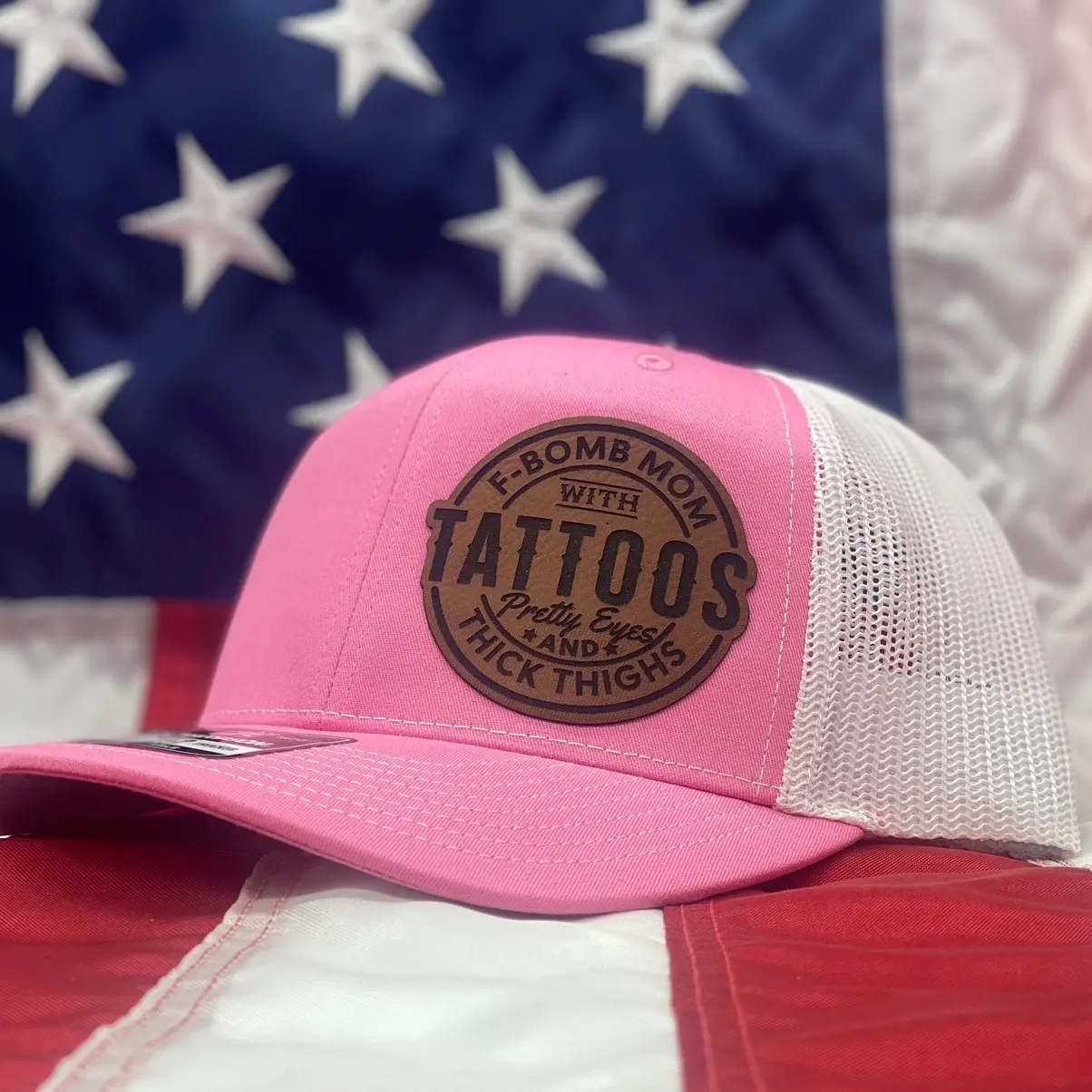 F-bomb mom Richardson 112 trucker hat