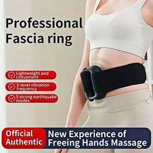 Latest upgraded multifunctional fascia massager, 5 handheld modes, 5 frequency levels, portable and convenient — includes an adjustable back support strap — suitable for the lower back, legs, and full body — a perfect gift choice!