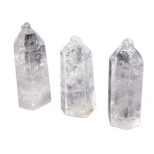 Clear Quartz Crystal Towers Obelisks for Home Decor