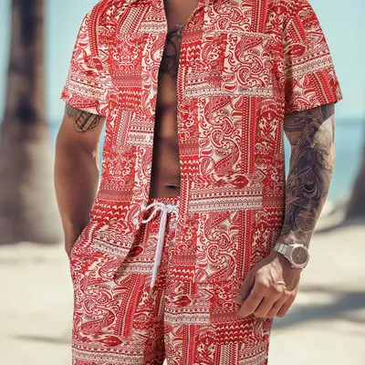 Bandana Men Outfit Hispanic TikTok Shop - Main Image