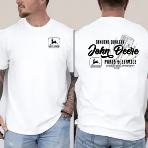 100% Made In USA John Deere Parts & Service T-Shirt – Genuine Quality Vintage Workwear Style