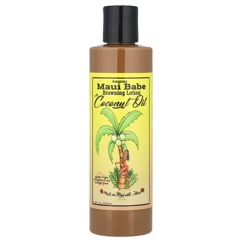 Maui Babe Amazing Browning Lotion with Coconut Oil, 8 fl oz (236 ml)