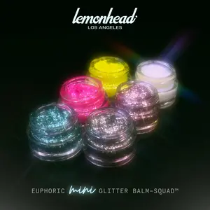 SPACEPASTE® Euphoric Vibes - 6 piece Mini Glitter Gel Collection as Seen on Euphoria by Lemonhead LA