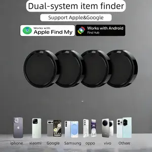 Dual-system Item Finder Works with Apple Find My & Android Real-Time Car Tracking No Monthly Fee Weatherproof Magnetic Case Wireless Key Finder Ideal for Dad Teens & Travelers