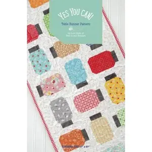 Yes You Can Table Runner Pattern by Lori Holt of Bee in my Bonnet