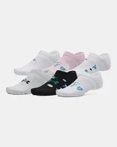 Under Armour Essential Unisex 6-Pack No-Show Socks