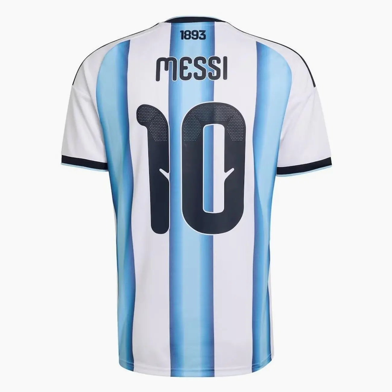 Unisex Soccer GOAT Messi Home Shirt 2026/27 Replica Jersey - White