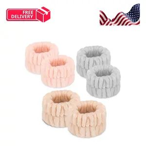 Wrist Towels for Washing Face, Microfiber Spa Wash Towel Band
