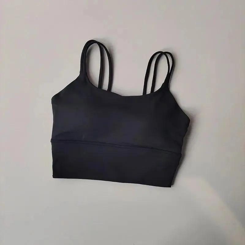 Women's Asian Size Sleeveless Shockproof High-Impact Seamless Quick-Dry Sports Bra, Yoga & Gym Running Fitness Underwear Top, All Seasons