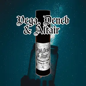 Vega, Deneb & Altair - Orange Blossom, Honeyed Peaches, Watermelon - Rollerball Perfume Oil