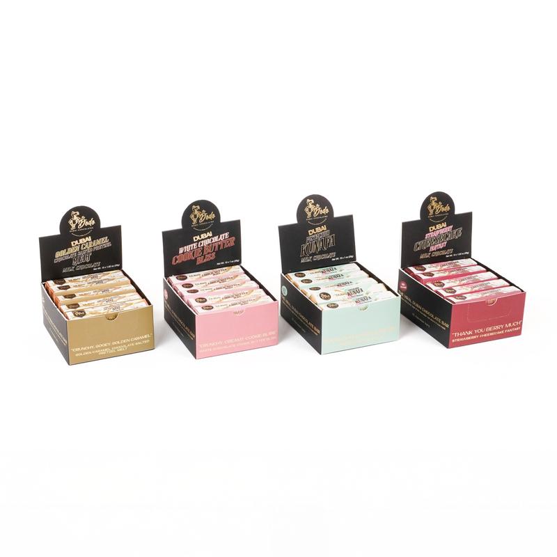 The Dodo Chocolates Dubai Style Chocolate Bar Multipack - 15 Bars (1 oz. bars)