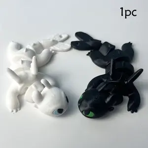 3D Printed Flying Fish Model, Jointed, Home Office Desktop Decoration, Creative Gift for Family Friends, Various Holidays