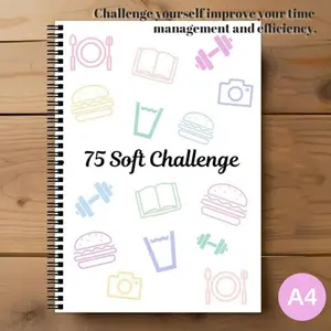 75-Day Challenge Planner Journal – Goal & Habit Tracker with Daily/Weekly Pages – Productivity Planner for Students, Professionals & Dreamers – Year-Round Essential for Fall & Holiday Planning