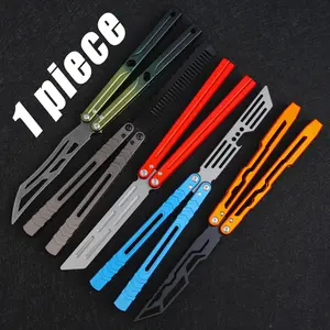 Super Multi-Model Aluminum Balisong, Outdoor Flip Tool, Cool Hand Tool Toy, Durable & Versatile Design, Perfect Gift Idea