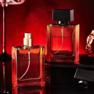 Men's Slightly Drunk Wood Perfume 50ML, Long-Lasting Light Fragrance, Earthy Woody Scent, Captivating Scent, Natural Freshness, Perfect Gift for Boyfriend, Unisex Date Cologne