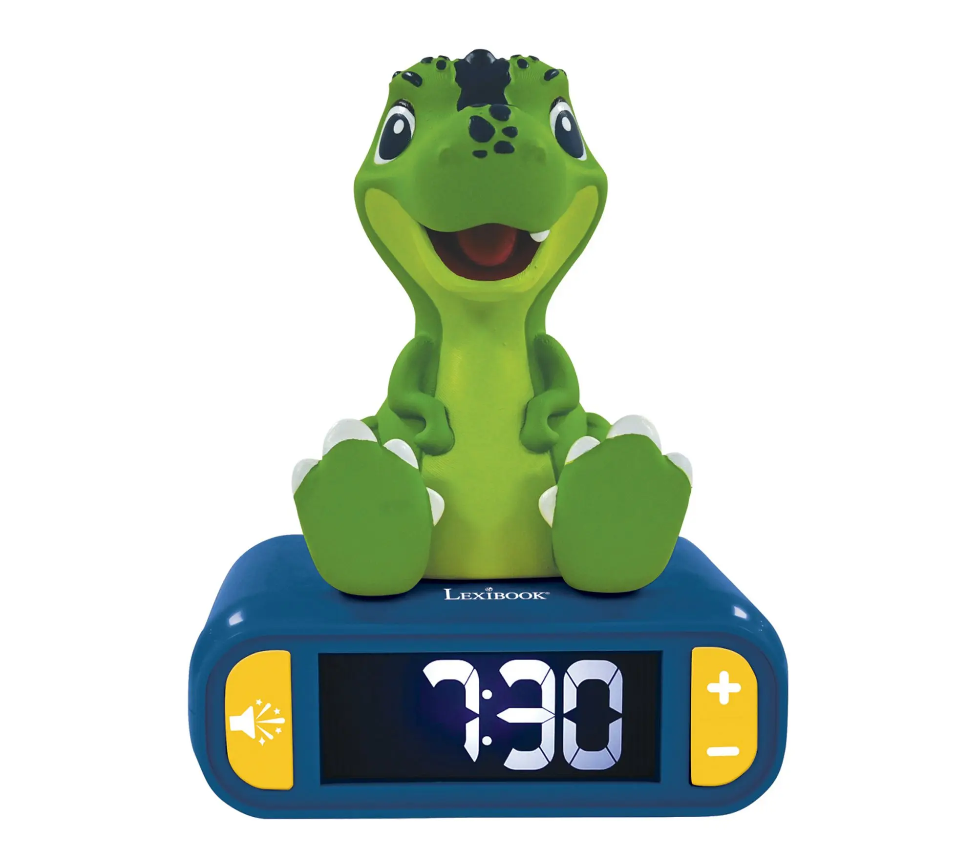 Lexibook 3D Dinosaur Digital Alarm Clock Night Light w/ Sounds Lexibook 3D Dinosaur Digital Alarm Clock Night Light w/ Sounds