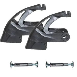 2pcs Rubber Non-Slip Roller Skate Brakes Skating