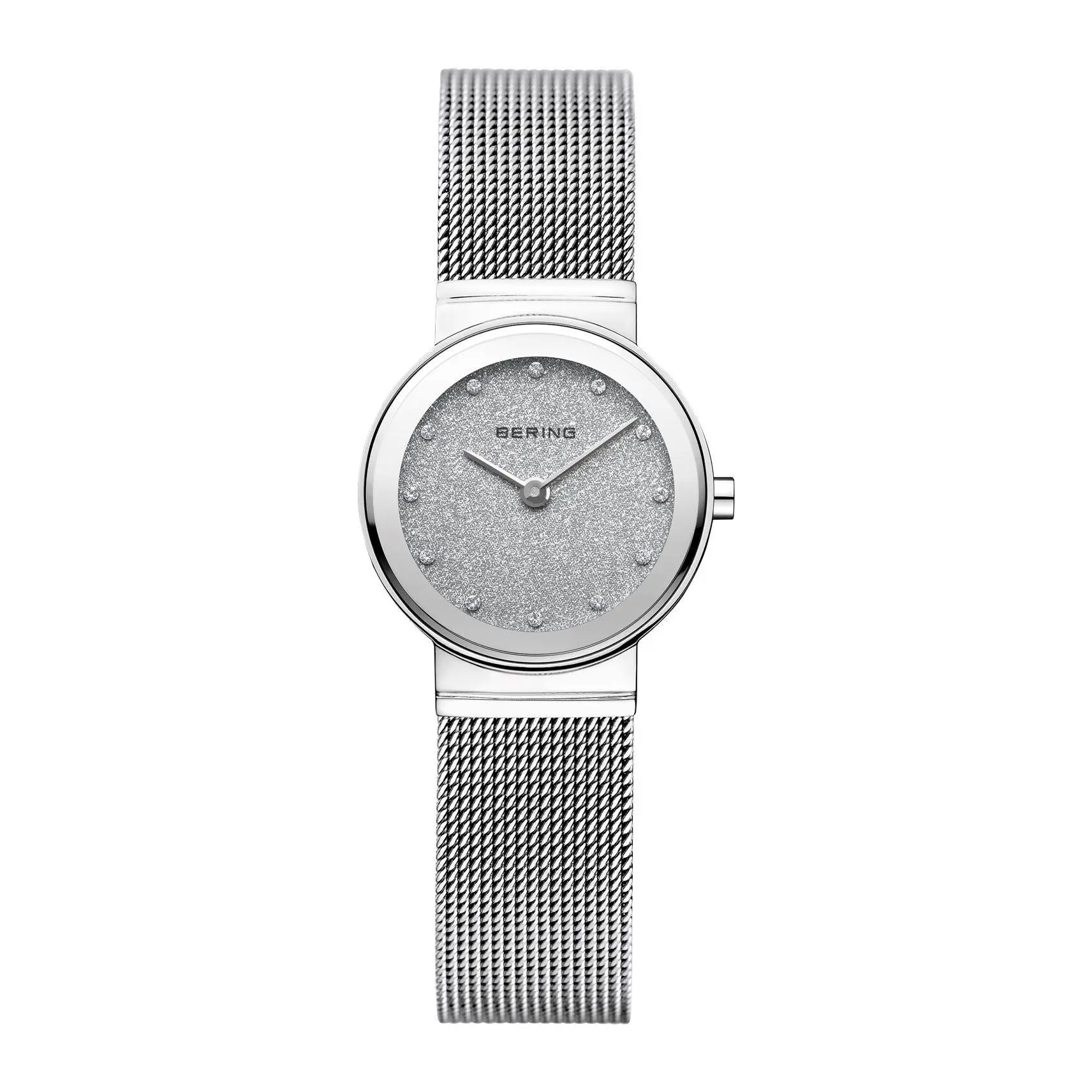 Bering Women's Stainless Steel Swarovski Crystal Dial Watch Bering Women's Stainless Steel Swarovski Crystal Dial Watch