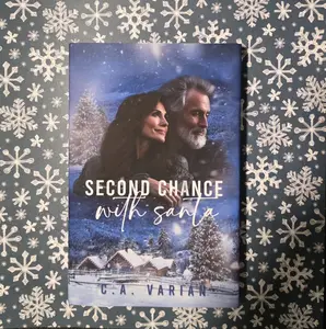 Second Chance with Santa Signed Paperback, A Later in life, second chance, holiday romance