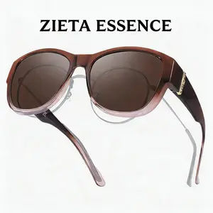 Polarised fit over sunglasses for women, UV400 protection, TR90 trendy frame, ideal for daily wear and driving.