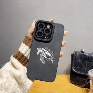 A Phone Case Featuring a Turtle Design, Suitable As a Gift for Both Men And Women, Compatible with Iphone Models 16, 15, 14, 13, 12, 11, And 7/8 Plus, As Well As Iphone Xr And Xs Max.