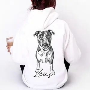 Personalized Pet Hoodie, DTG Printed
