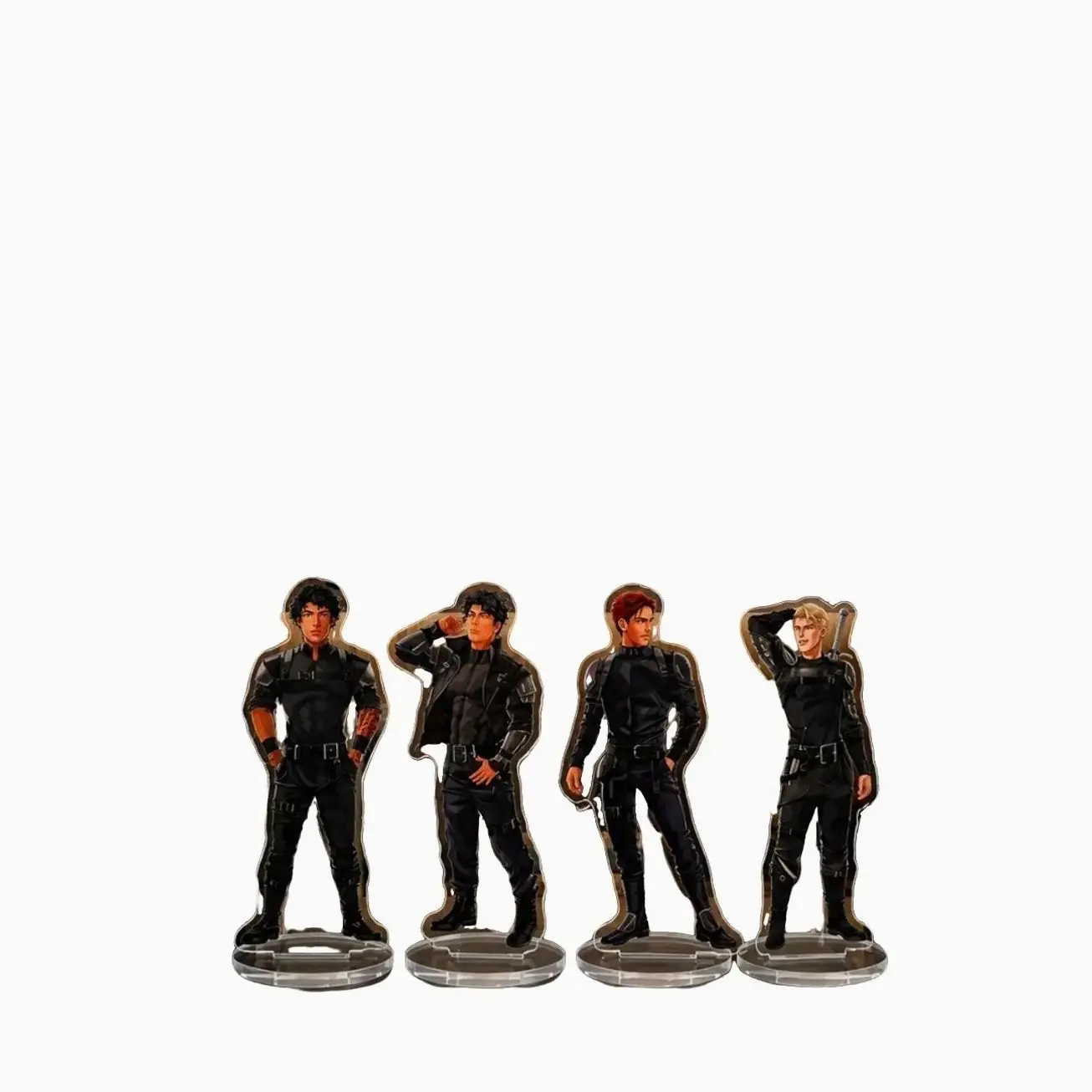 Fourth Wing 4member Acrylic Standee Bookish Merch Desk Figure Decor F