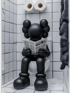 Trendy Kawss Fashion Wall Art Kaw Poster Kawss Doll Men's Fashion Kawss Poster Kawaii Kaw Gift Poster Trend Art Printing Wall Living Room Room Corridor Decor Gift