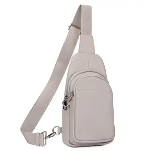 BEFEN Genuine Leather Small Women's Sling Bag - Anti-Theft, Adjustable Crossbody, RFID Card Slots, Fashionable, Leather Shoulder Bag for Travel, Leather Shoulder Bags tiktokshopspringglowup Casual Flap Pocket
