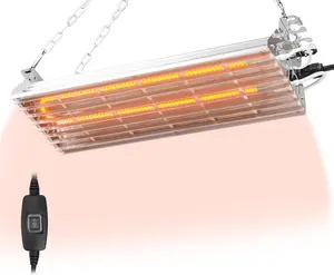 600W Coop Heater with 2-Mode , Adjustable Winter Warmth for 15 Sq Ft , Safe & Thermostat Controlled Alternative