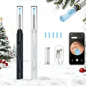 Smart Visual Earwax Cleaner with Camera and Light, Portable Kit for Safe Earwax Removal - Suitable for Home and Travel Use, Ear Cleaning Tools, Ear Care Devices, Travel Essentials, Smart Earwax Removal, Smart Devices, Earwax Cleaning, Ear Care, Ear
