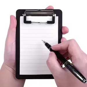Durable Mini Clipboard, Portable Compact Notebook Clipboard, Durable PP Material, Ideal for Notes, Receipts, Bills, Lightweight Design, Office Supplies