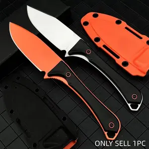 Multifunctional Straight Knife, Kitchen Fruit Knife, Camping Fishing Adventure Tool, Men's Gift, Durable & Versatile Design, Compact Size, Stainless Steel Knives