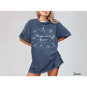 Comfort Colors Professional Yapper Shirt Funny Speech Language Pathologist TShirt, Speech Therapist Gift SLP T-Shirt Speech Therapy T Shirt Cotton Fabric Top Womenswear