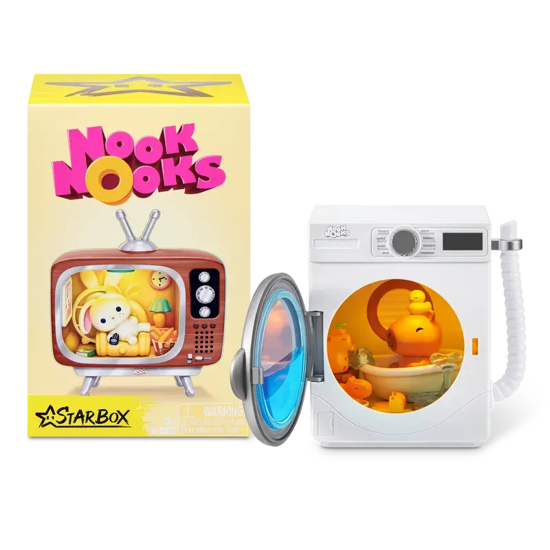 Starbox Nook Nooks Series 1 Blind Box Collectible by Starbox - Mini Collectible Animal Figurines with Themed Scenes and Surprise Accessories