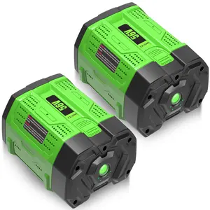 2Pack 12Ah 12000mAh Replacement Battery for EGO 56V – High Power Output for BA2800T, BA4200T, Perfect for Lawn Mowers & Leaf Blowers