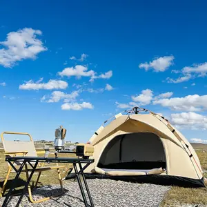 Outdoor Automatic Quick-opening Tent Automatic Rainproof Sunshine-proof Tent Fishing Beach Sunshine Shelter 4 person tents
