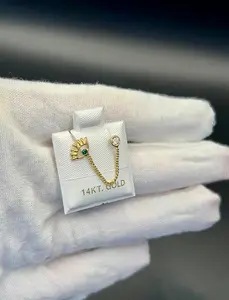 arete doble con cadena