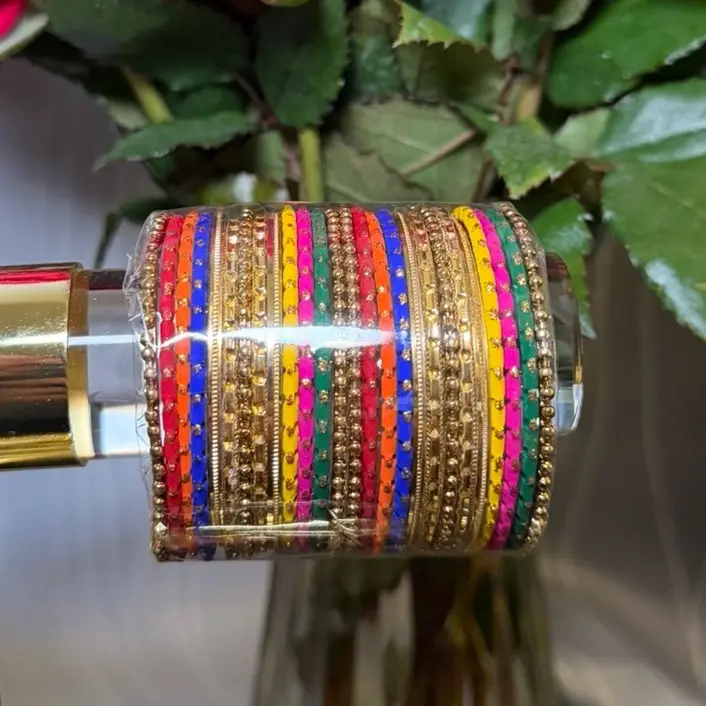 Multicolor Kids Bangles - Vibrant & Colorful Design for Children's Fashion