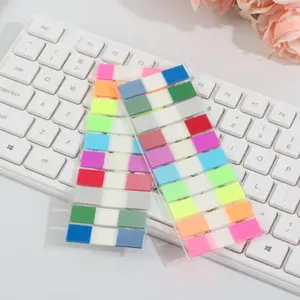 200SheetsTransparent Sticky Notes Page Markers Book Tabs Index Sticky Notes Bookmarks Memo Pad Notepad Stickers Stationery