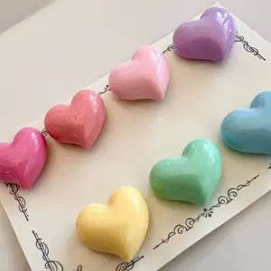 Heart Magnets (set of 7) Adorable Heart-Shaped Magnets for Refrigerators and Offices