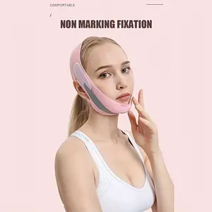 Reusable V Line Lift Mask, Chin Strap, Face Lifting Belt, Prevents Sagging, Helps Create V Shaped Face, Facial Contouring Tool