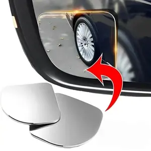 Car Blind Spot Mirror, 360° Adjustable Car Side Mirror, Universal Car Wide Angle Blind Spot Mirror, Car Exterior Accessories