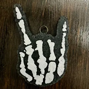 skeleton hand Car Freshie, Scented Hanging Decoration